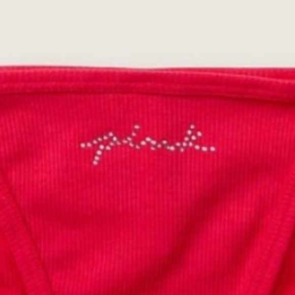 Victoria's Secret PINK Sequin Bling String Bikini Panty❤ - Picture 2 of 11